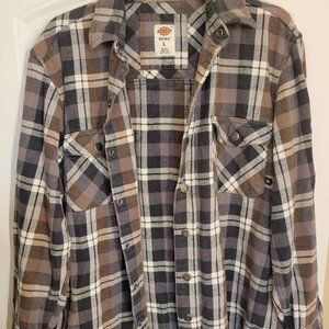 Dickies flannel button up
